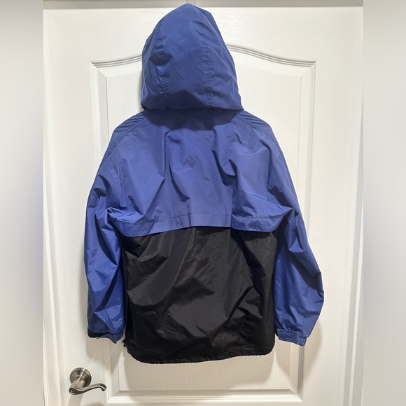 AJ Shop Blue/Black Gore-Tex Jacket ½ Zip Kangaroo Pouch Size Medium Vented - Picture 4 of 13